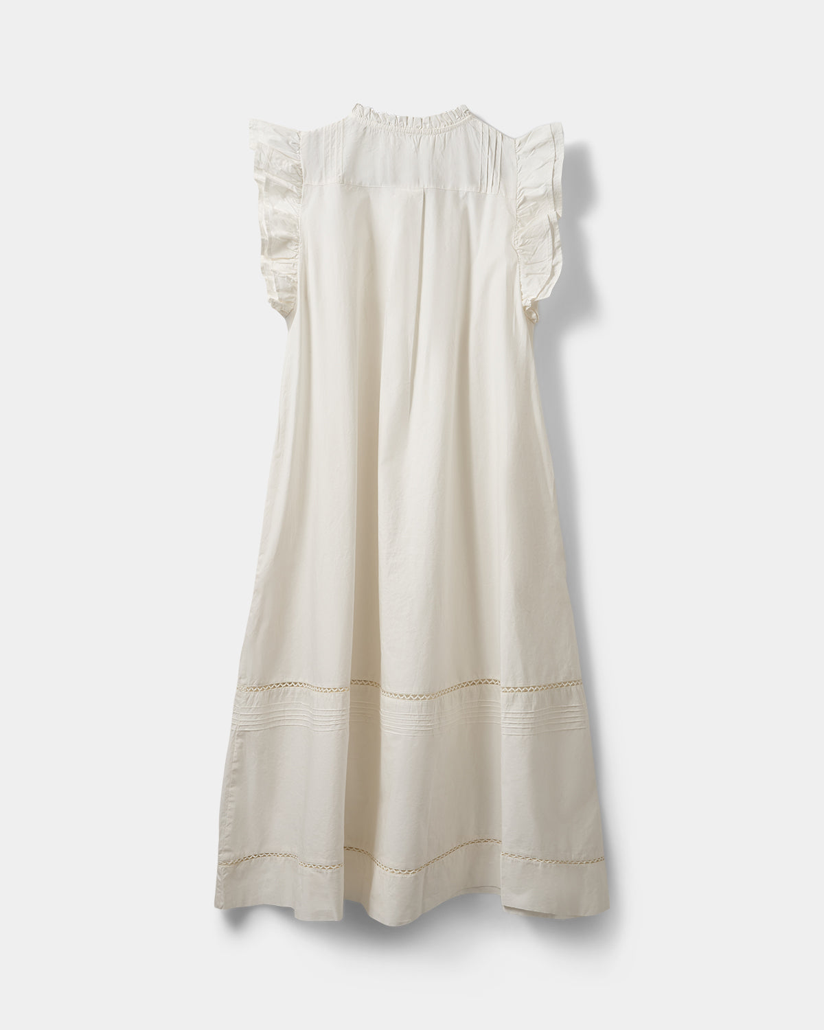 Sofie Schnoor WOMEN OTANIASW FRILL BOMULDSKJOLE Kjole 0141 White Alyssum