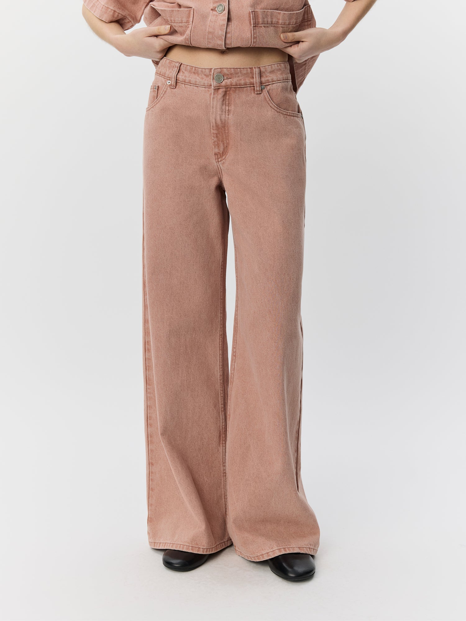 Sofie Schnoor WOMEN OZZISW BREDE BEN JEANS Jeans 9102 Rose Denim