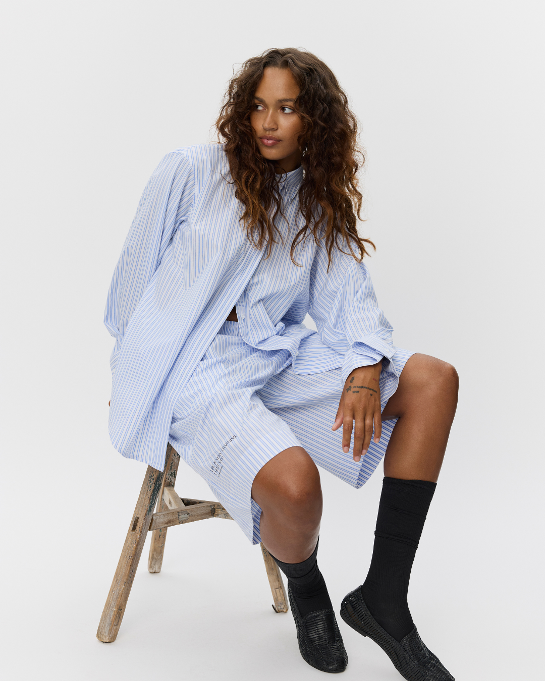 Sofie Schnoor WOMEN PENJAHSW MOOMIN SHORTS Shorts 5092 Blue striped