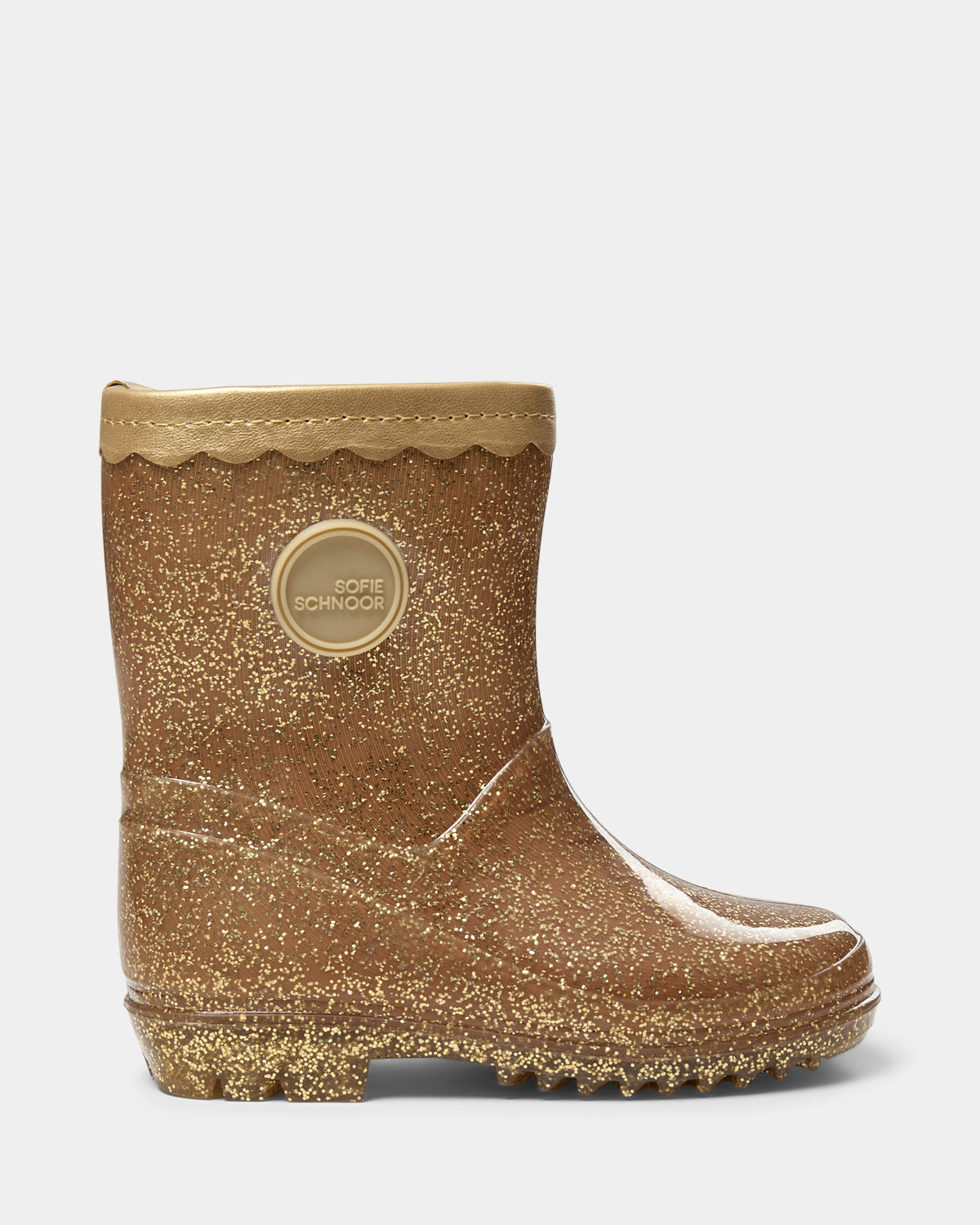 Sofie Schnoor KIDS PERLASK GUMMISTØVLE MED FOR Gummistøvle 4027 Champagne