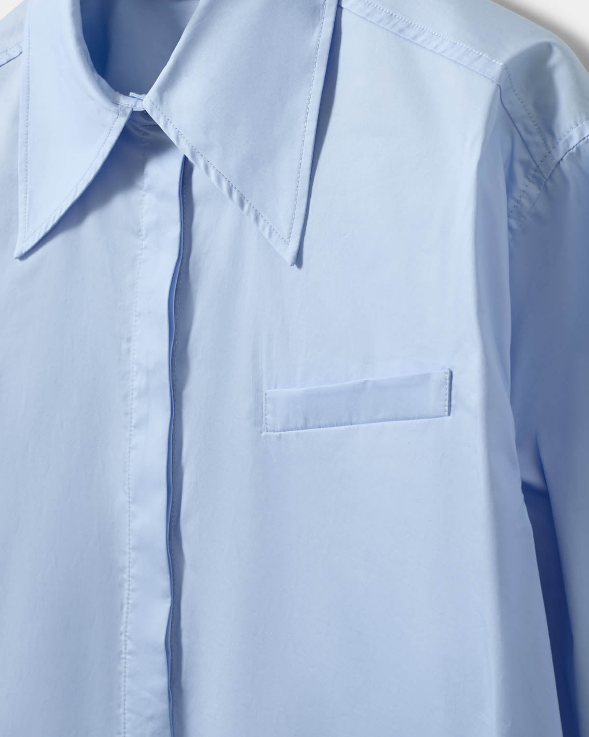 Sofie Schnoor WOMEN PERLASW POPLIN SKJORTE Skjorte 5063 Light blue