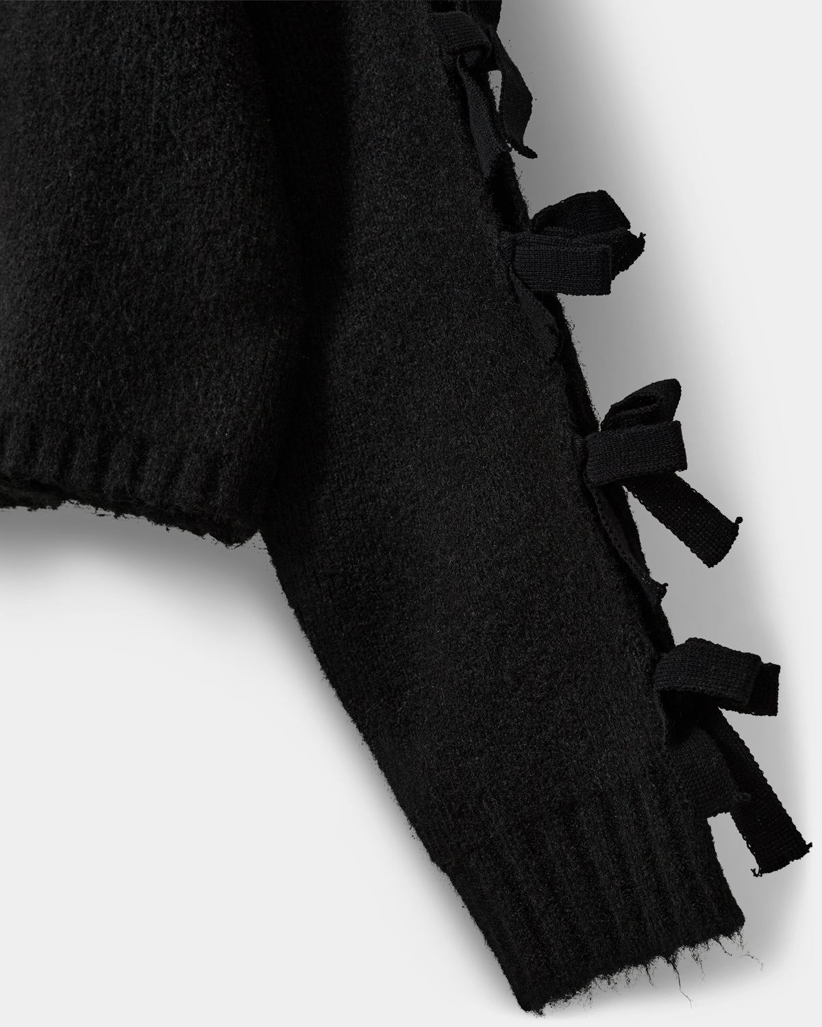 Sofie Schnoor WOMEN PERMELISW SLØJFE STRIK SWEATER Strik 1000 Black