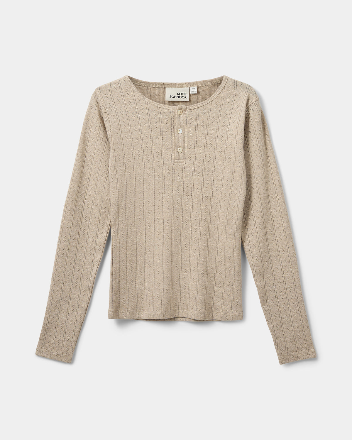 Sofie Schnoor YOUNG PETRICIASY T-SHIRT T-shirt lang ærmet 7015 Beige