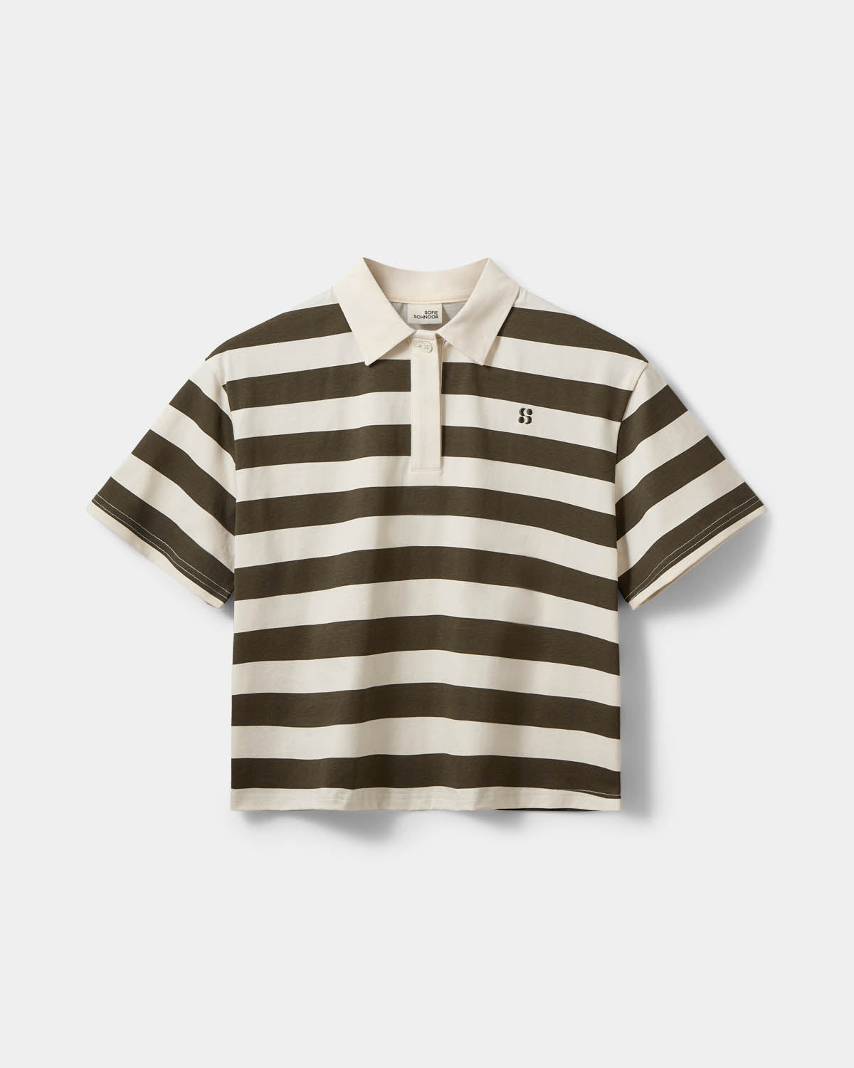 Sofie Schnoor YOUNG PILSY POLO T-SHIRT Sweatshirt 7113 Brown Striped
