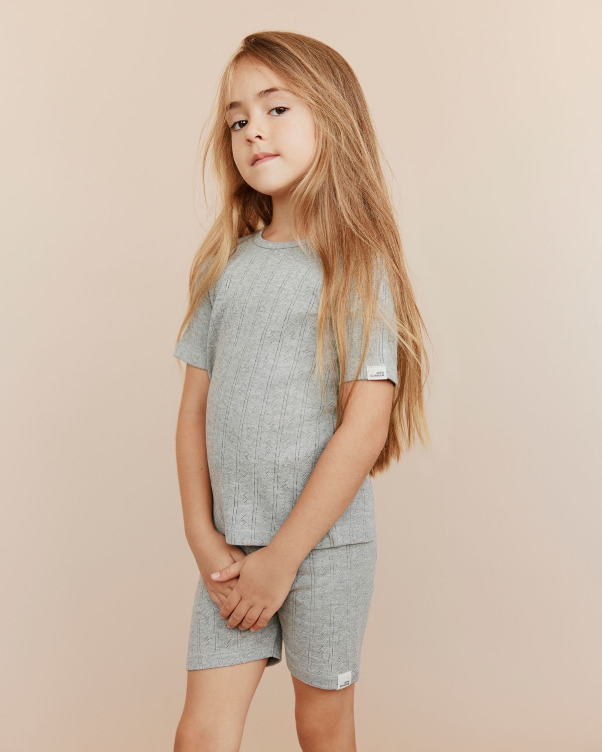 Sofie Schnoor KIDS PIPERSK T-SHIRT T-shirt 8000 Grey mel