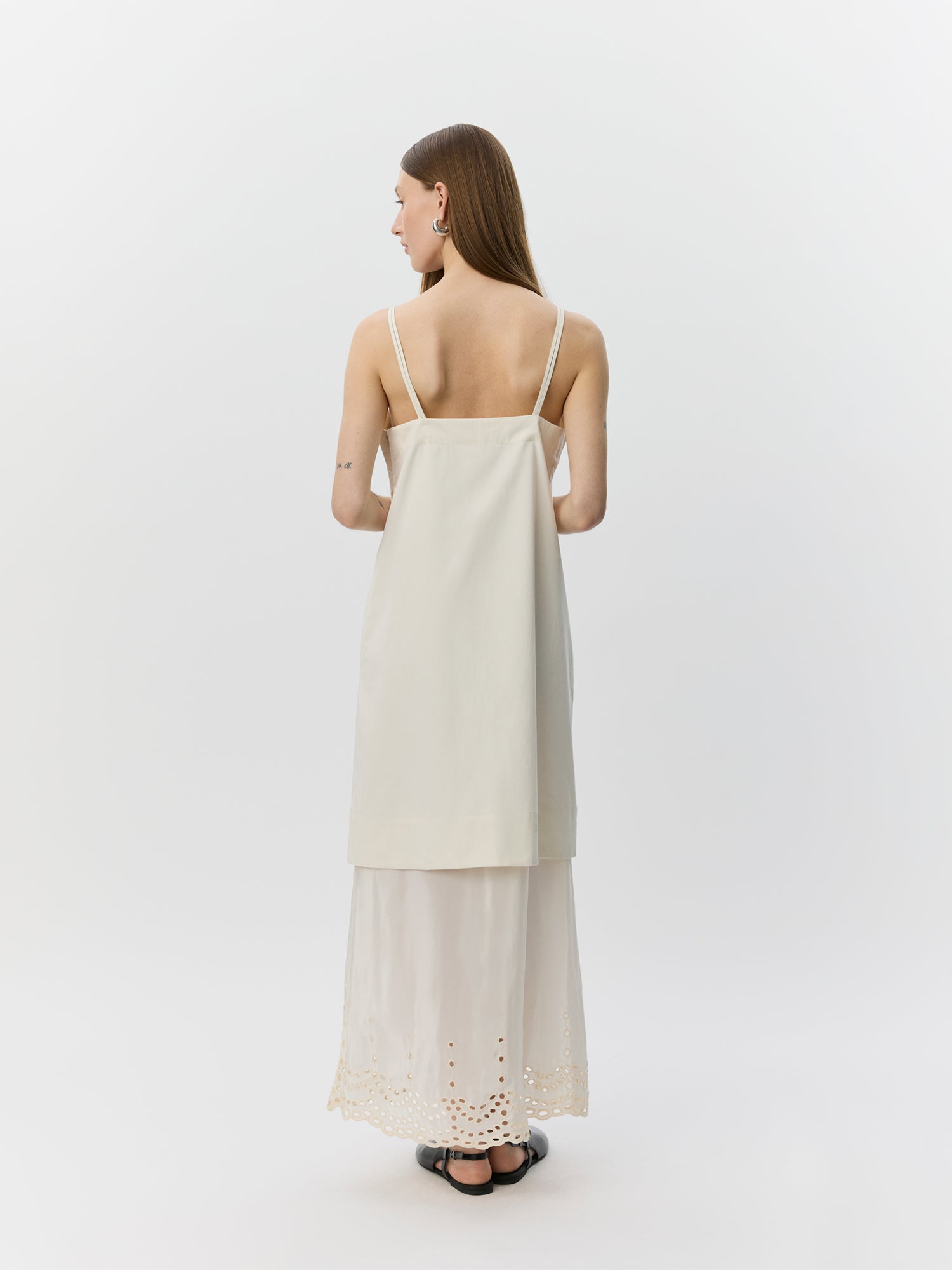 Sofie Schnoor WOMEN RAINESW DOBBLELAGS KJOLE Kjole 0159 Cream White