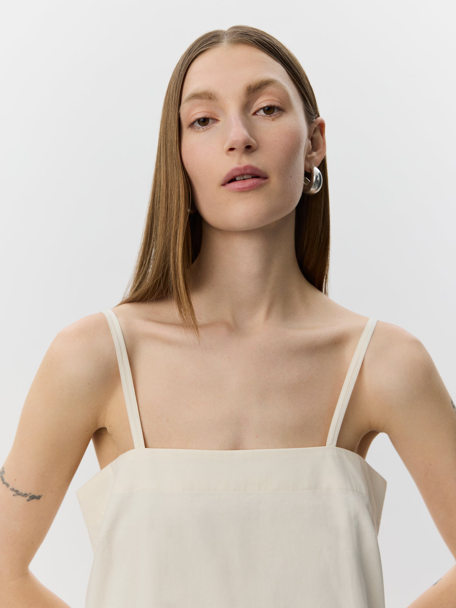 Sofie Schnoor WOMEN RAINESW DOBBLELAGS KJOLE Kjole 0159 Cream White
