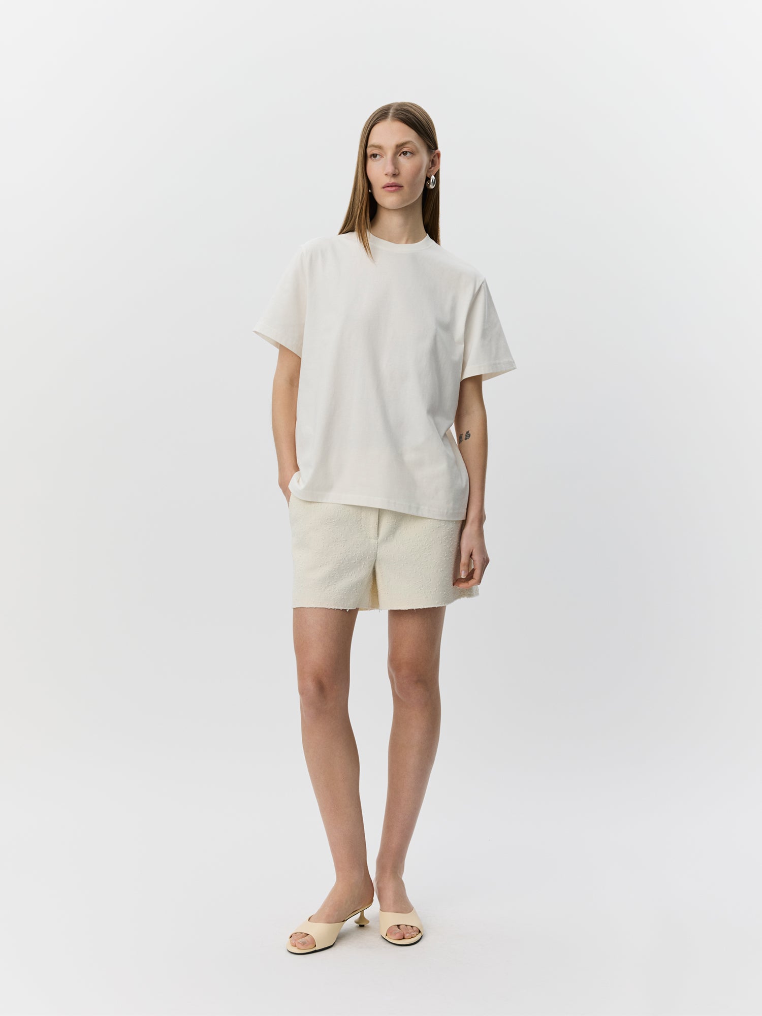 Sofie Schnoor WOMEN RIVERSW RELAXED T-SHIRT T-shirt 0141 White Alyssum