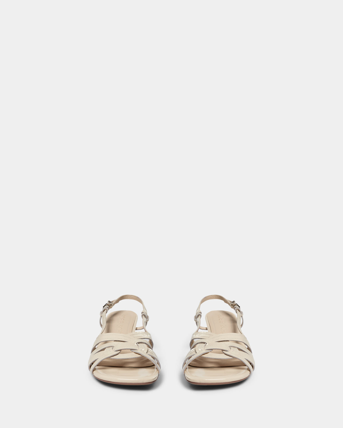 Sofie Schnoor WOMEN ROSALINDSW PATENTLÆDER SKO Sko med hæl 0101 Off white