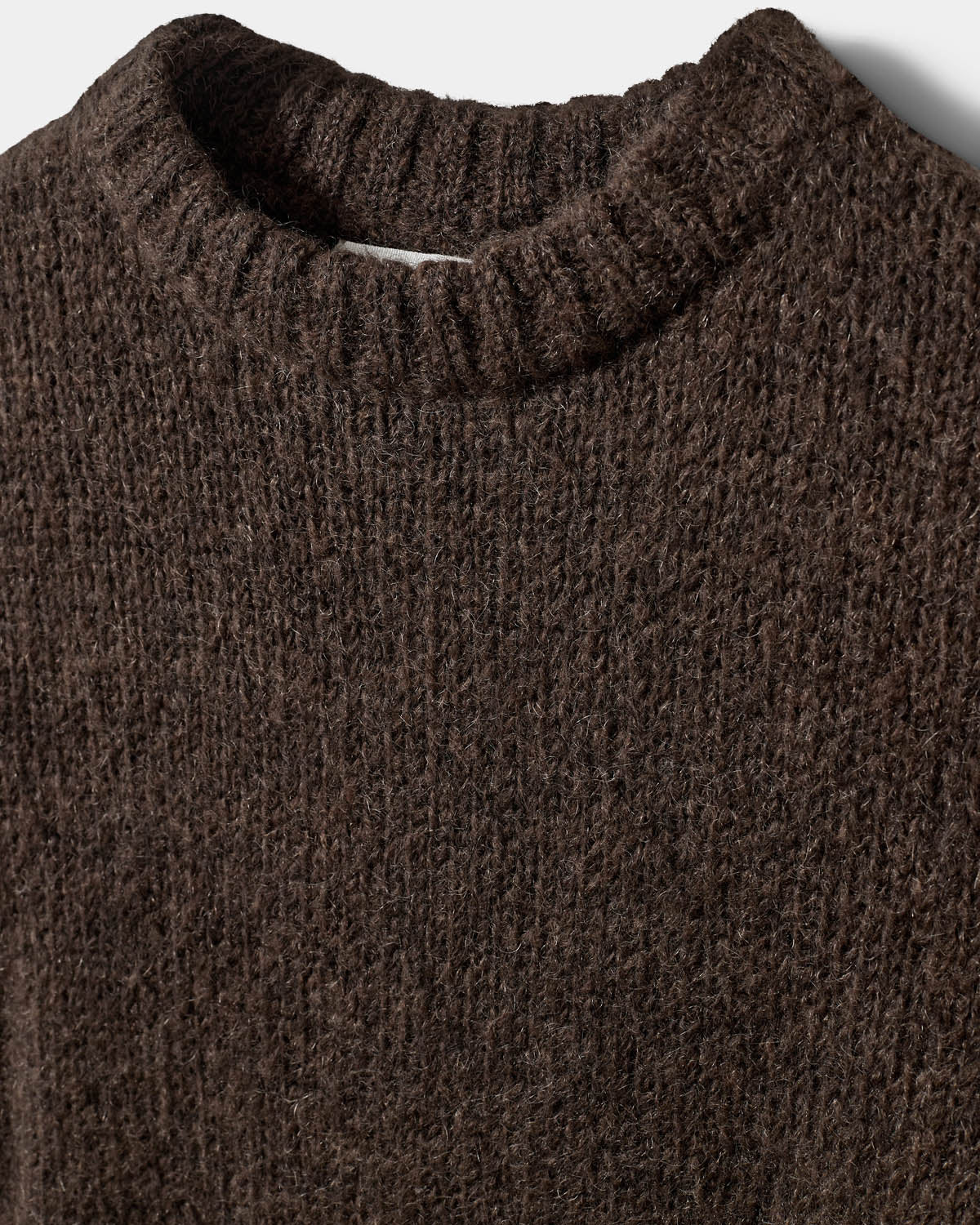 Sofie Schnoor WOMEN SAGASW KORTÆRMET STRIK SWEATER Strik 7025 Dark brown