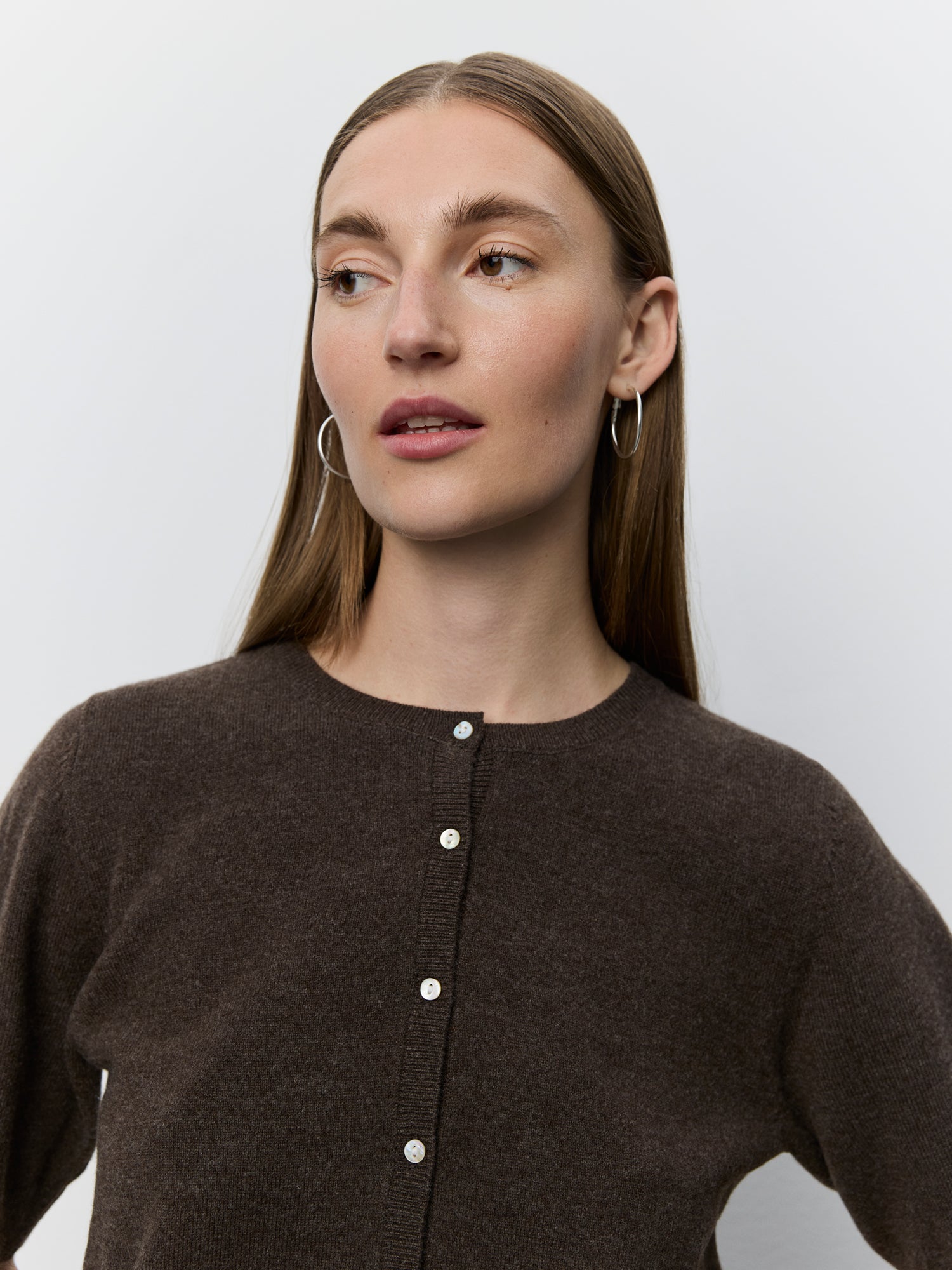 Sofie Schnoor WOMEN SUNASW CARDIGAN Cardigan 7129 Brown Fudge