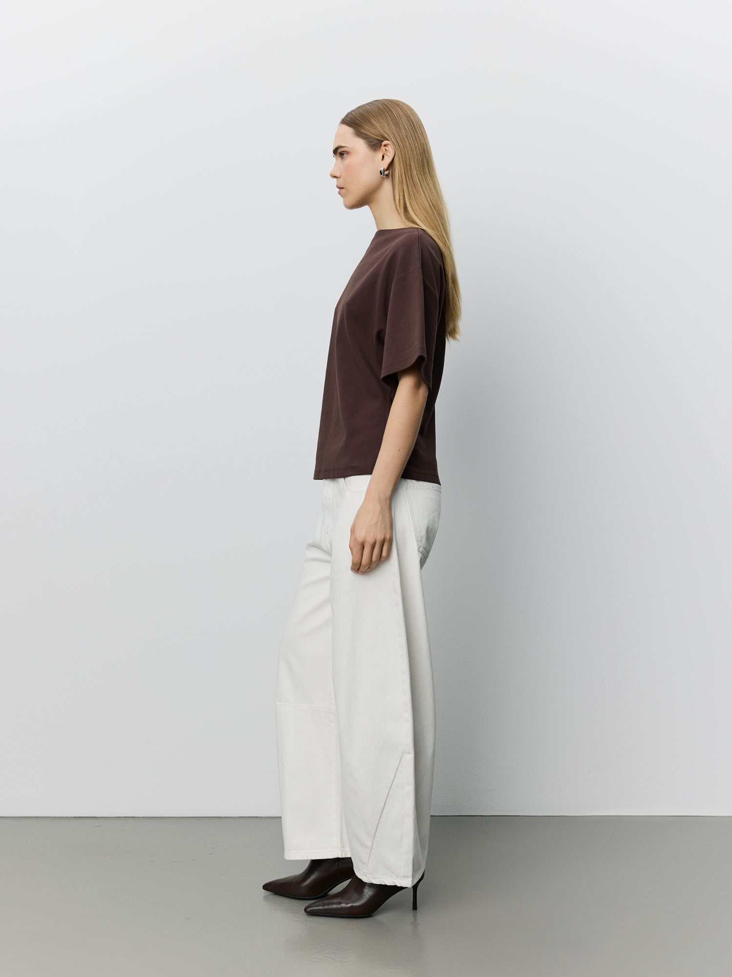 Sofie Schnoor WOMEN TEASW T-SHIRT T-shirt 7025 Dark brown