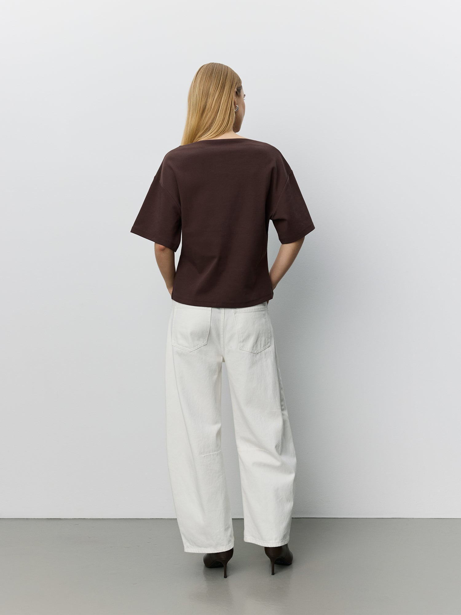 Sofie Schnoor WOMEN TEASW T-SHIRT T-shirt 7025 Dark brown