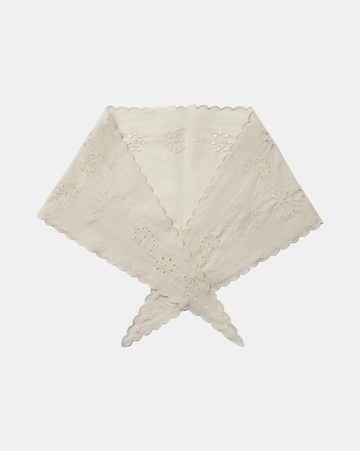 Sofie Schnoor YOUNG THEASY SCARF Tørklæde 0101 Off white