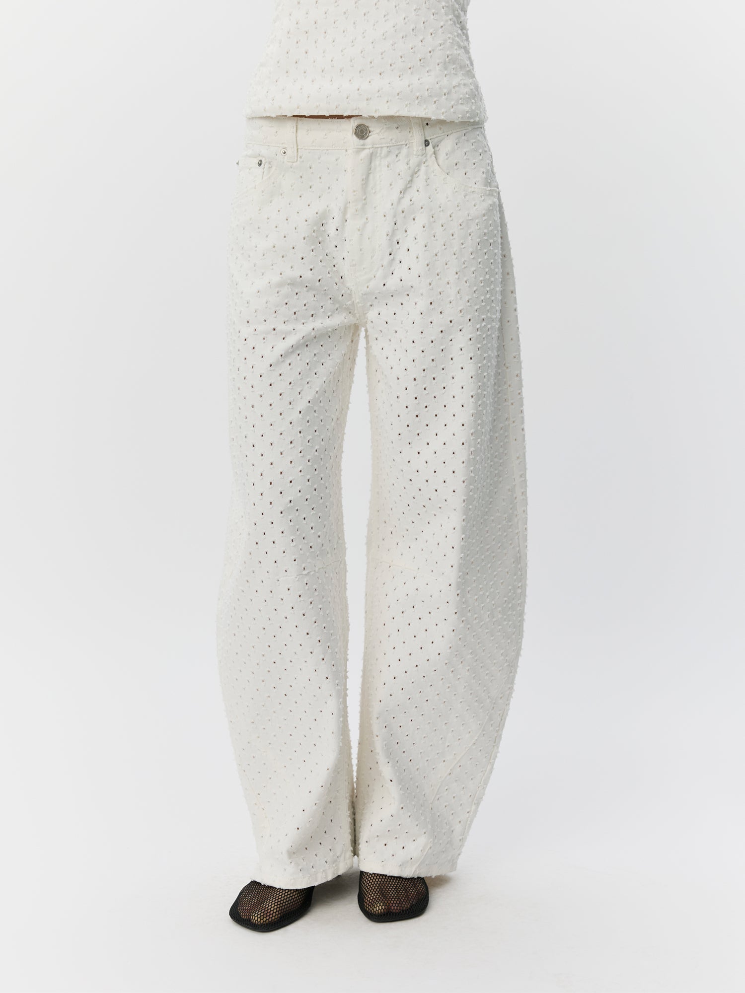 Sofie Schnoor WOMEN TOMARSW BARREL FORMEDE JEANS Jeans 0101 Off white