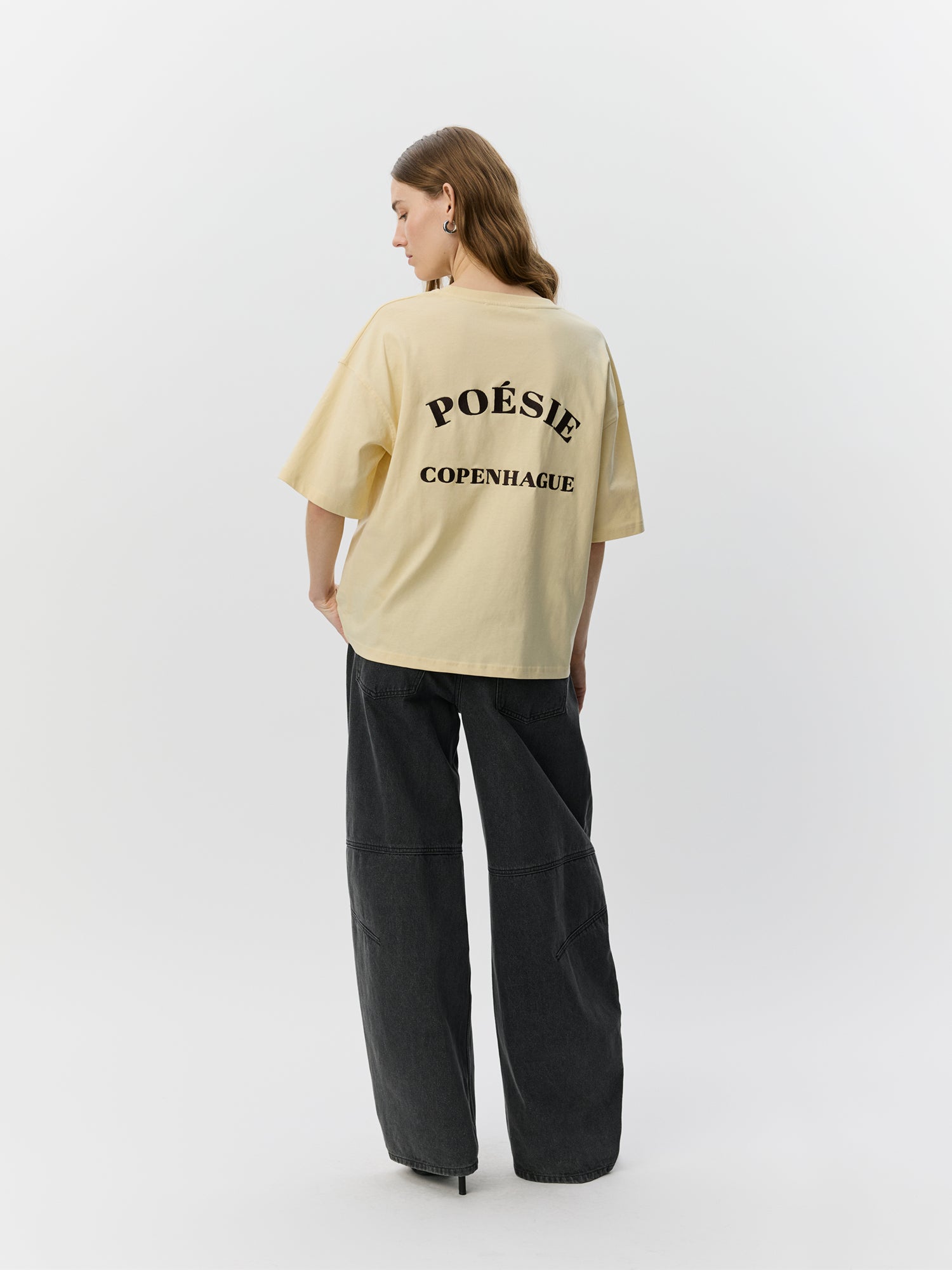 Sofie Schnoor WOMEN VERASW BOXY T-SHIRT T-shirt 0158 Creme Yellow