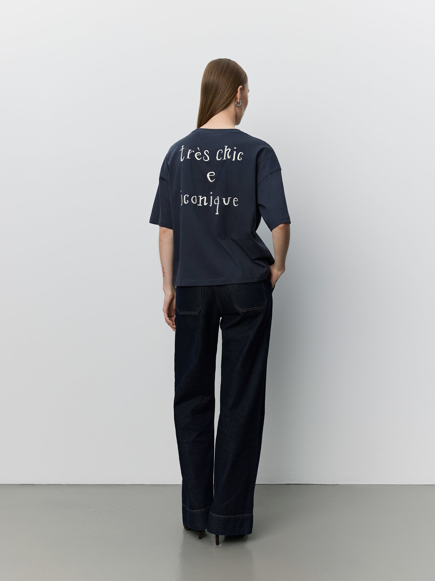 Sofie Schnoor WOMEN VERASW BOXY T-SHIRT T-shirt 5095 Navy Blue
