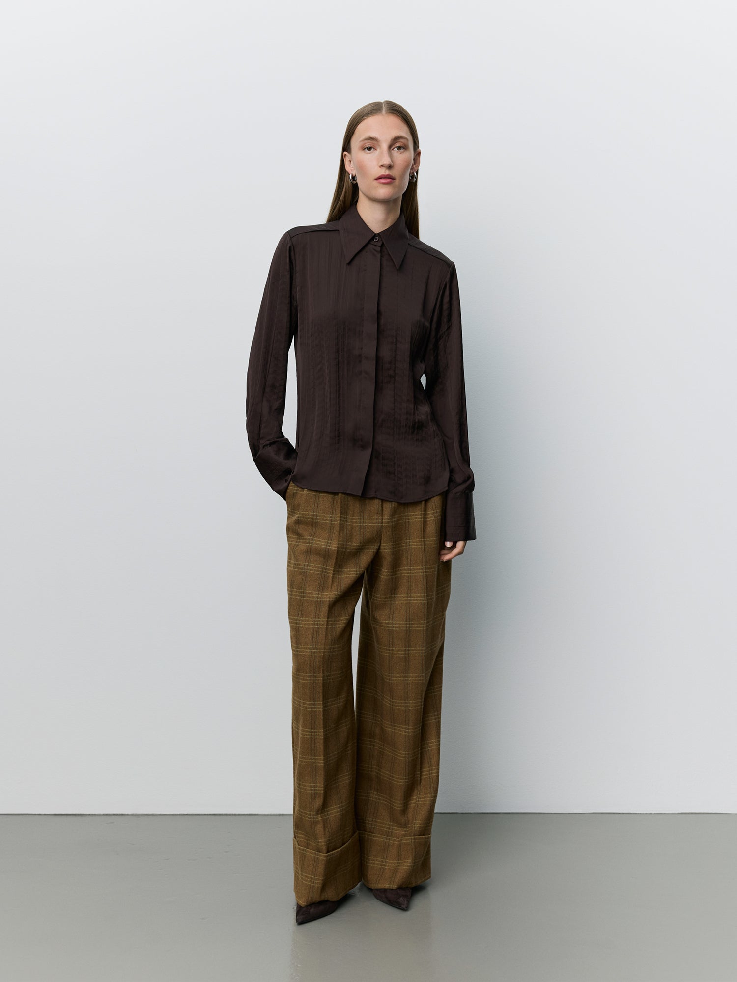 Sofie Schnoor WOMEN WILDASW SKJORTE Skjorte 7025 Dark brown