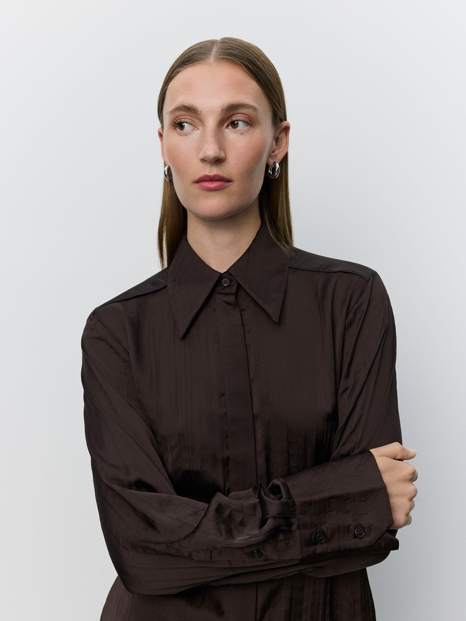 Sofie Schnoor WOMEN WILDASW SKJORTE Skjorte 7025 Dark brown