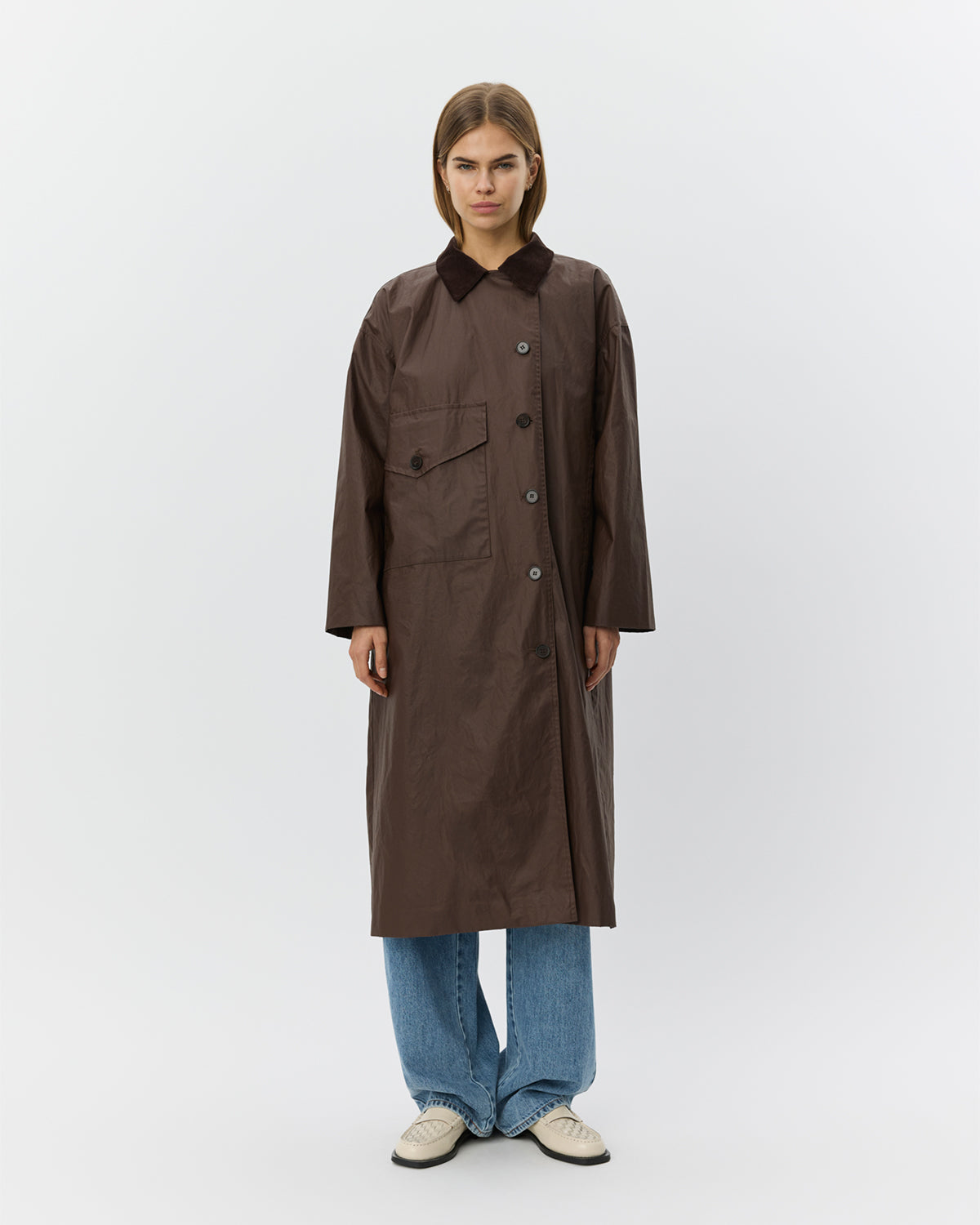 Sofie Schnoor WOMEN AGNESSW FRAKKE Frakke 7025 Dark brown