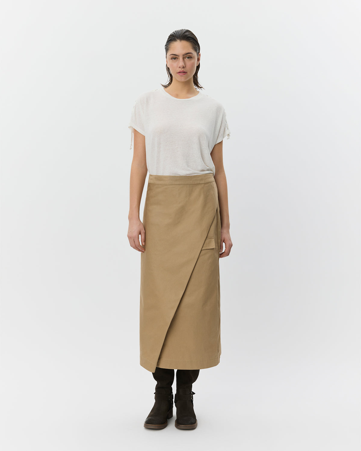 Sofie Schnoor WOMEN ALEIDSW HØR MIX T-SHIRT T-shirt 0101 Off white