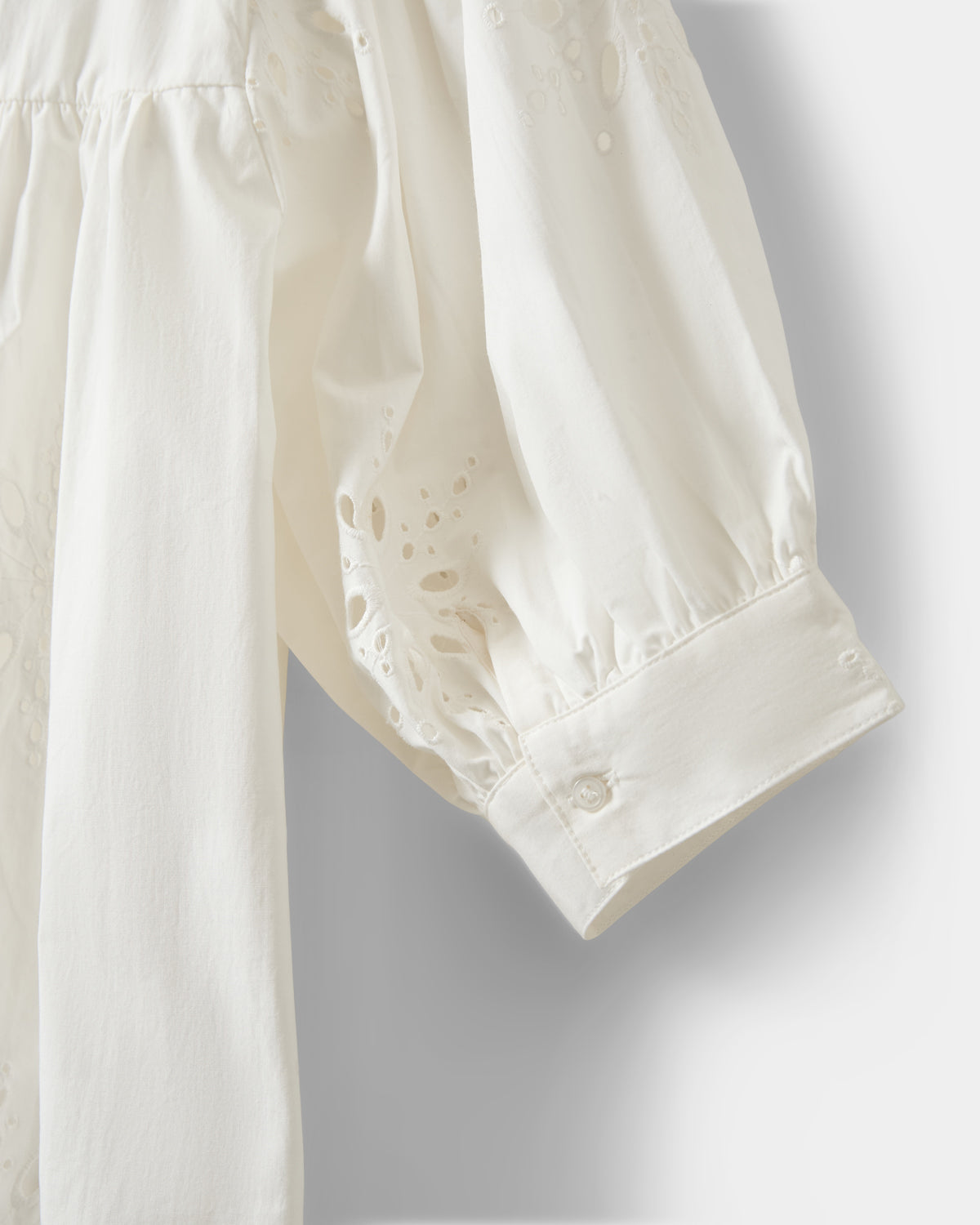 Sofie Schnoor WOMEN ALESSIASW BRODERET ANGLAISE SKJORTE Skjorte 0124 Snow white