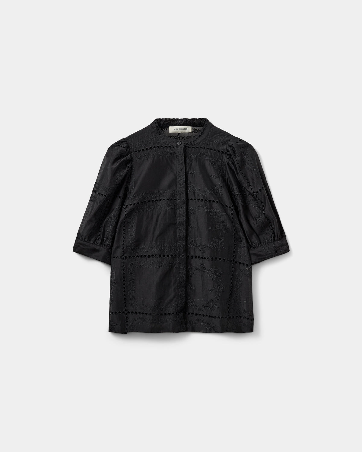 Sofie Schnoor WOMEN ALESSIASW BRODERI SKJORTE Skjorte 1000 Black