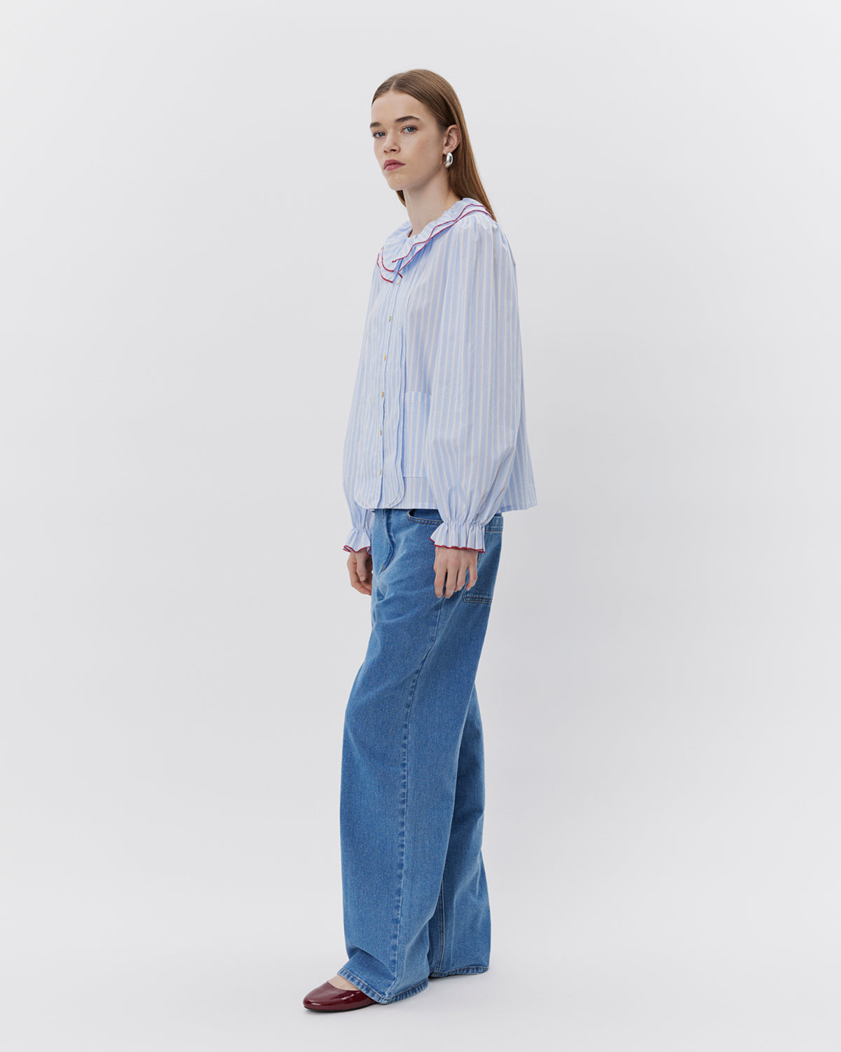 Sofie Schnoor WOMEN ALEXASW SKJORTE Skjorte 5092 Blue striped