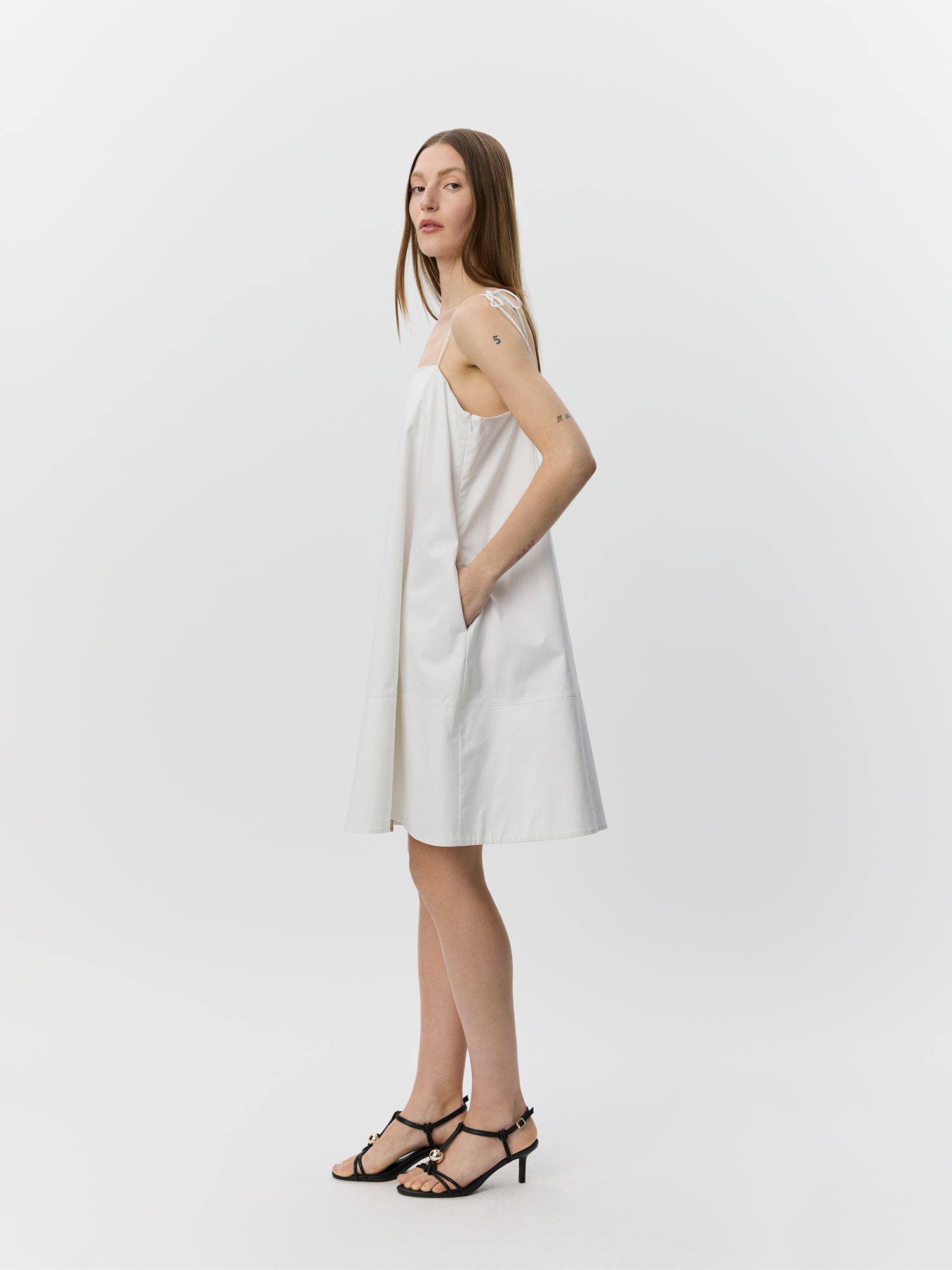 Sofie Schnoor WOMEN ANAYASW A FORM MINI KJOLE Kjole 0101 Off white
