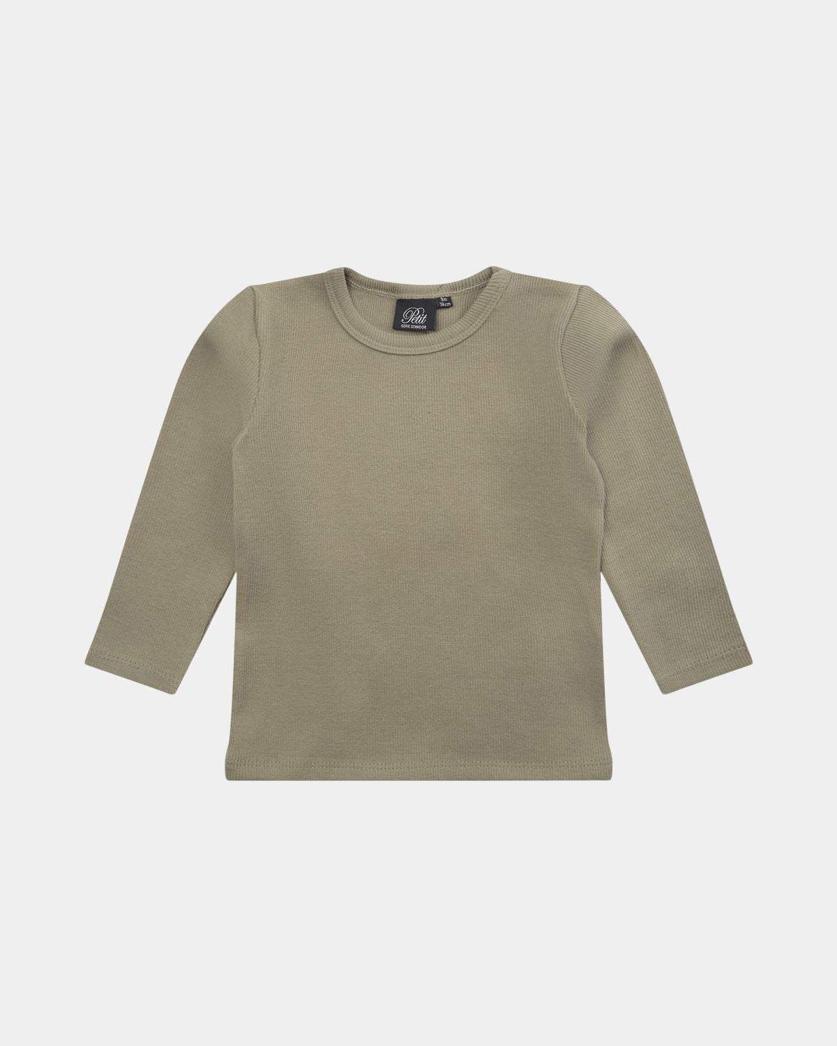 Sofie Schnoor KIDS ARIZONASB T-SHIRT LANGÆRMET T-shirt lang ærmet 3051 Dusty Green