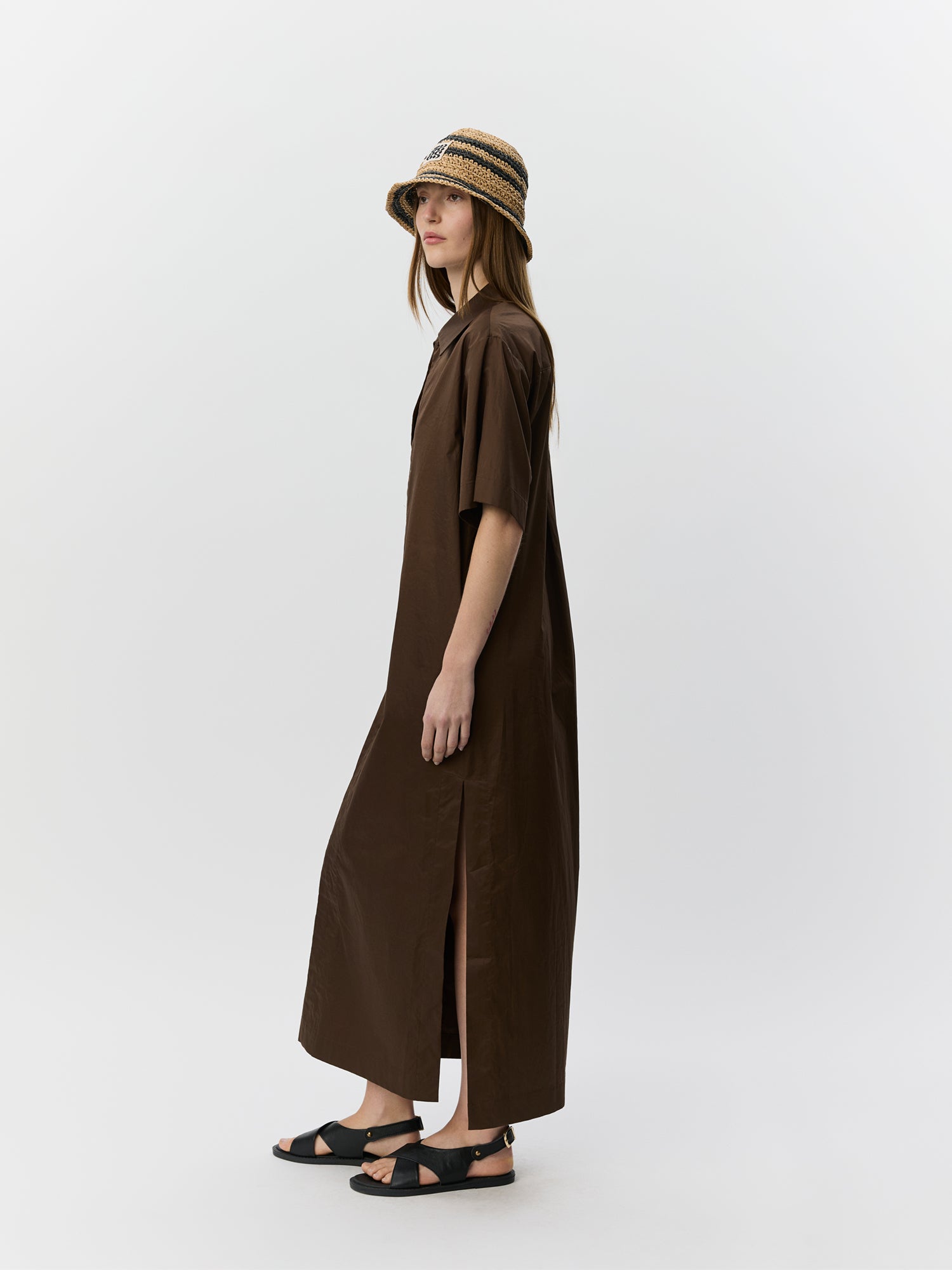 Sofie Schnoor WOMEN ASANASW OVERSIZE SKJORTE KJOLE Kjole 7162 Intense Brown