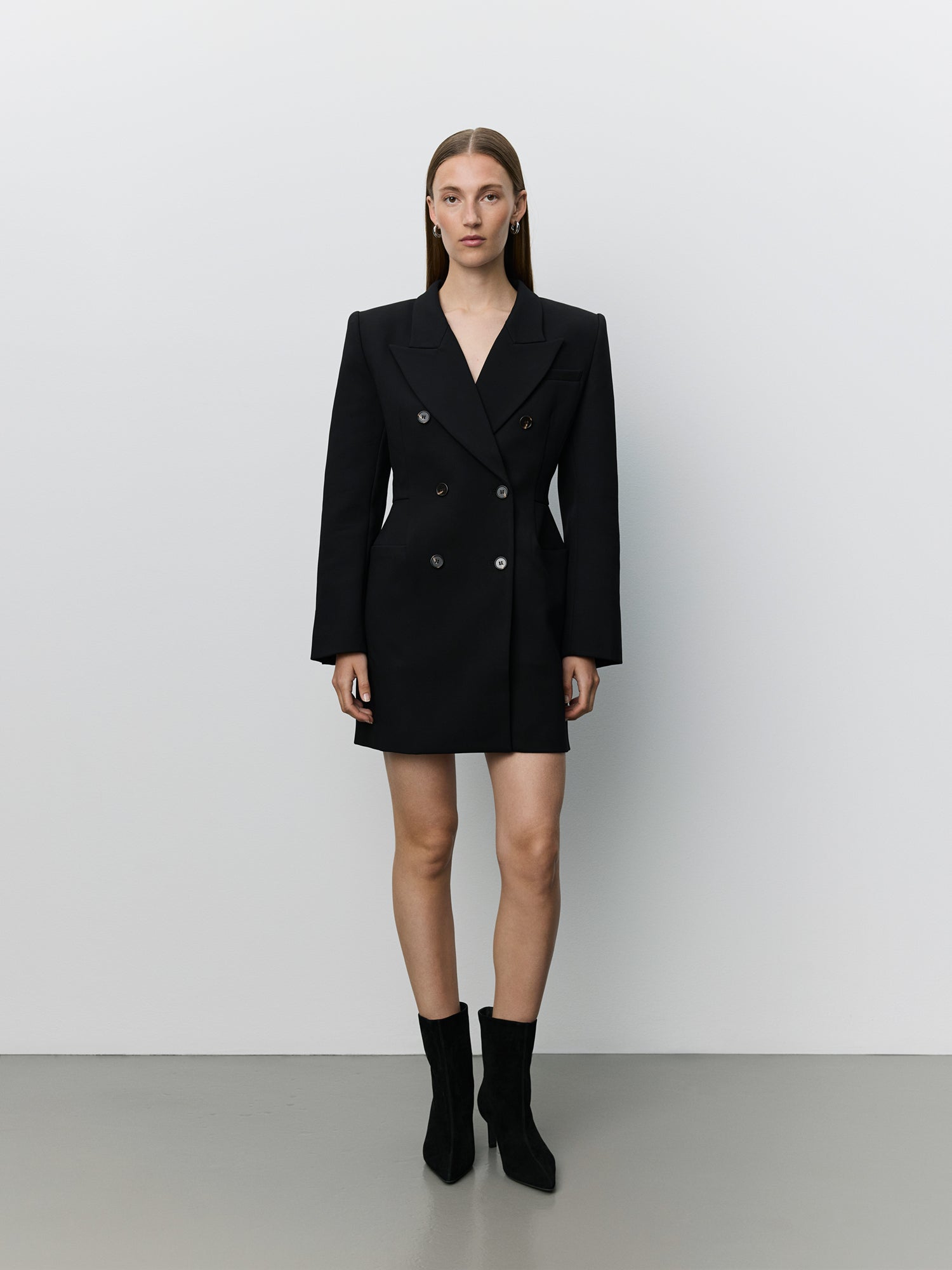 Sofie Schnoor WOMEN AVINORASW FITTED BLAZER KJOLER Kjole 1000 Black