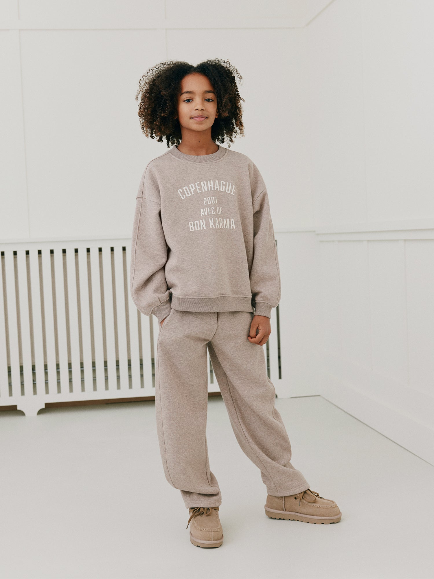 Sofie Schnoor YOUNG BARASY SWEATPANT Sweatpants 7071 Brown melange