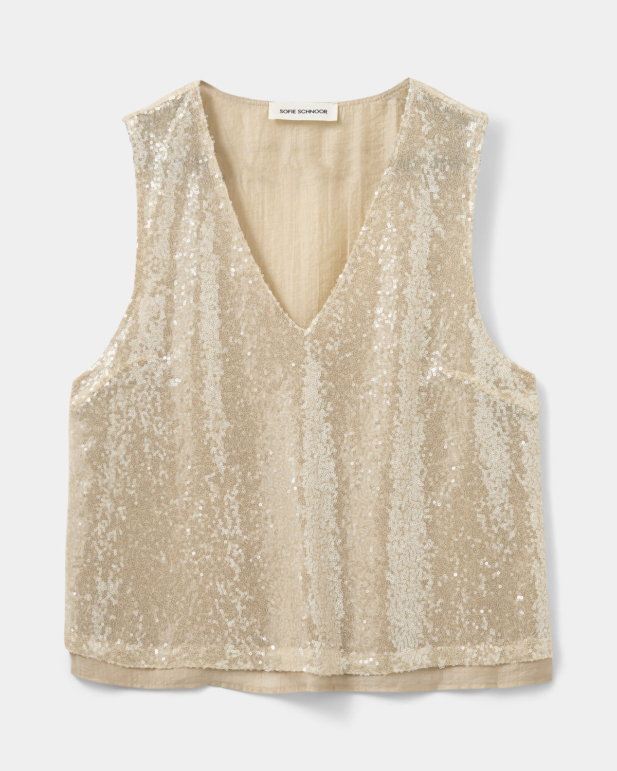 Sofie Schnoor WOMEN BEATASW TOP Top 7015 Beige
