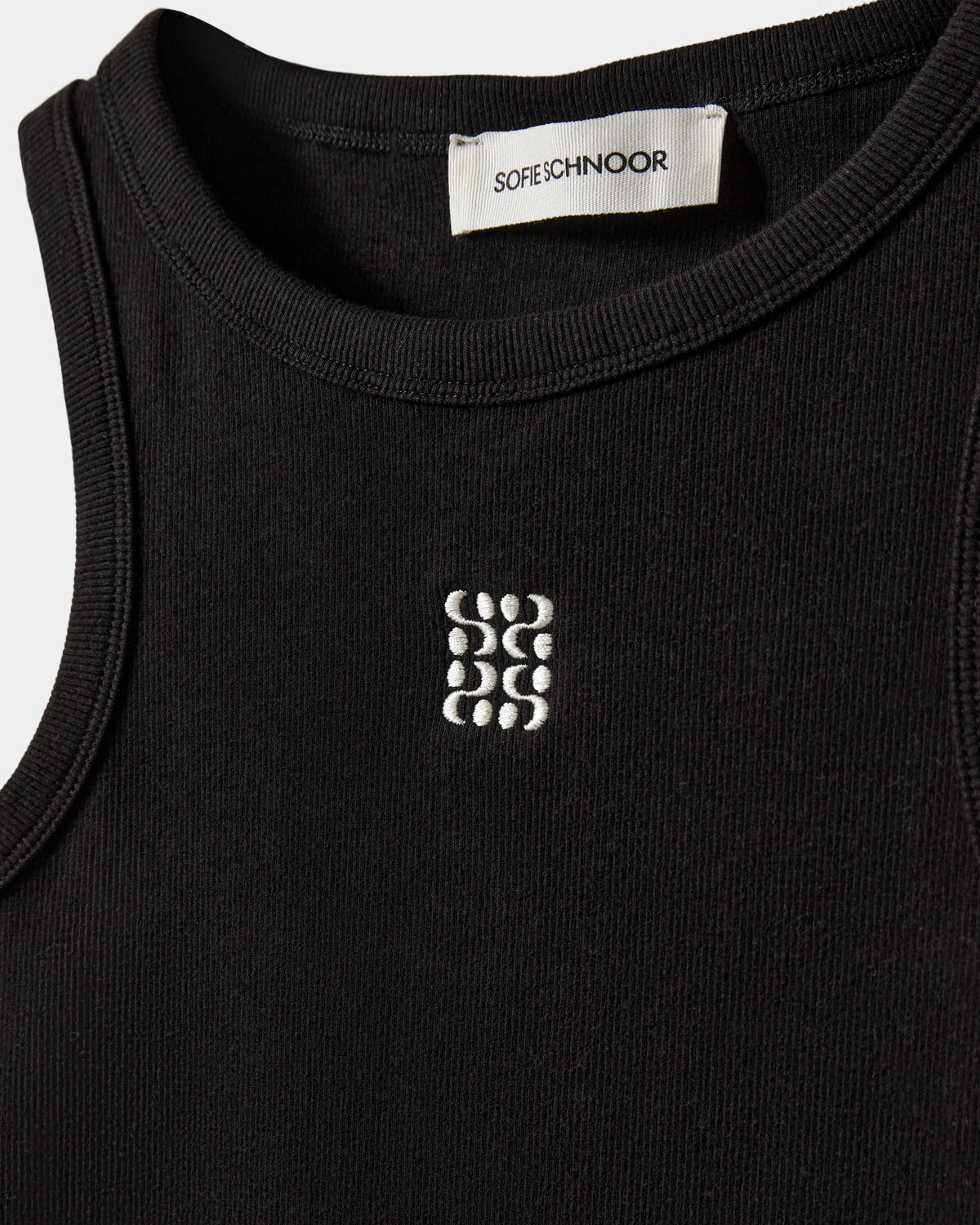 Sofie Schnoor WOMEN BECASW RIB TANK TOP Top 1000 Black