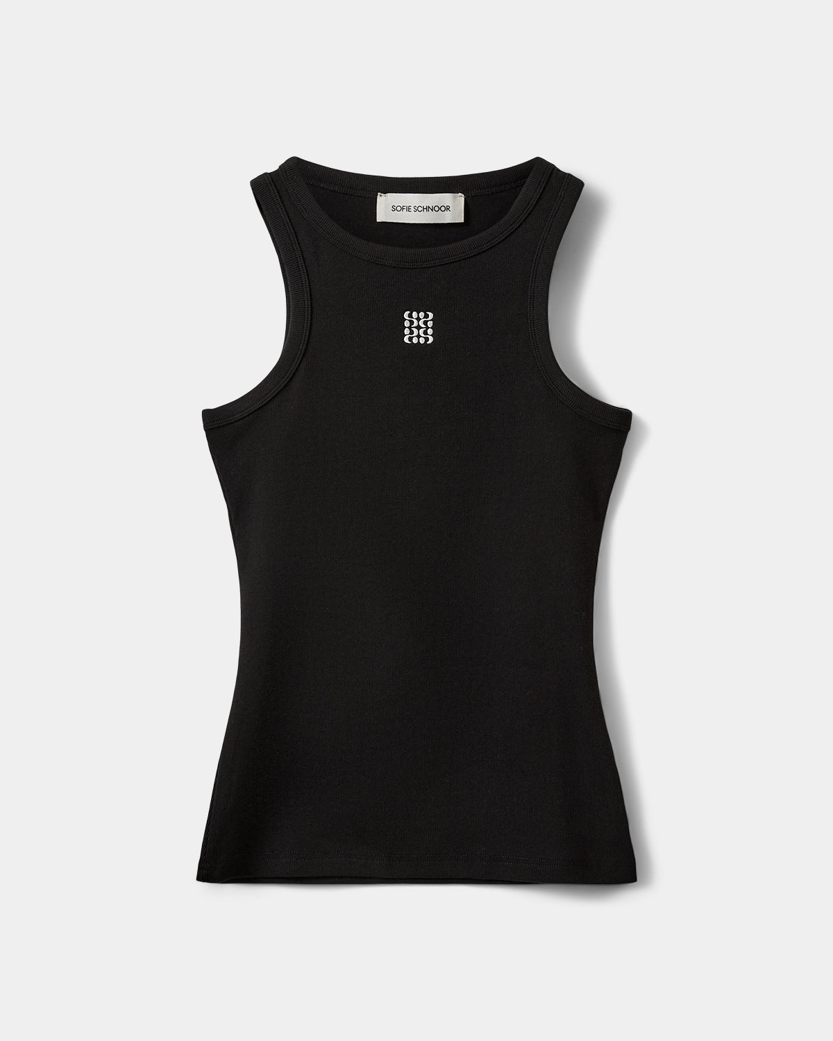 Sofie Schnoor WOMEN BECASW RIB TANK TOP Top 1000 Black