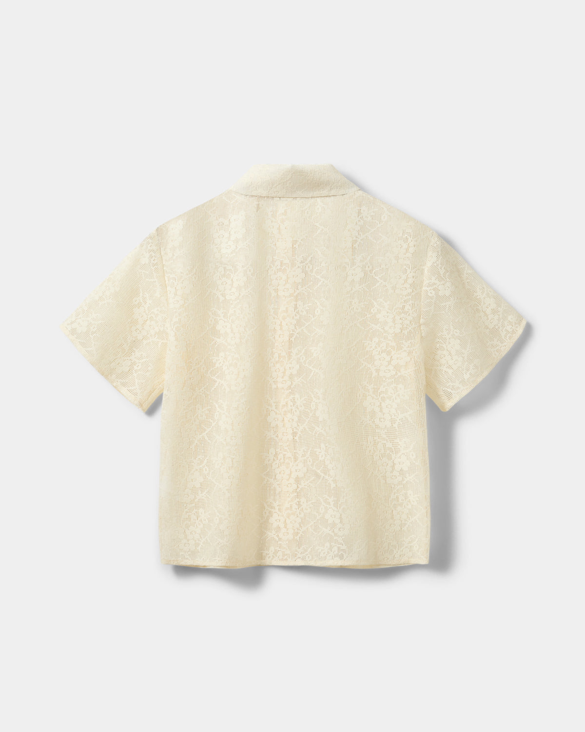 Sofie Schnoor WOMEN CARMELASW CROCHET BLONDE SKJORTE T-shirt 0159 Cream White