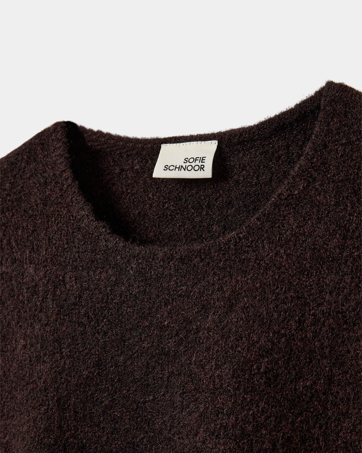 Sofie Schnoor YOUNG CERINSY STRIK Bluse 7025 Dark brown