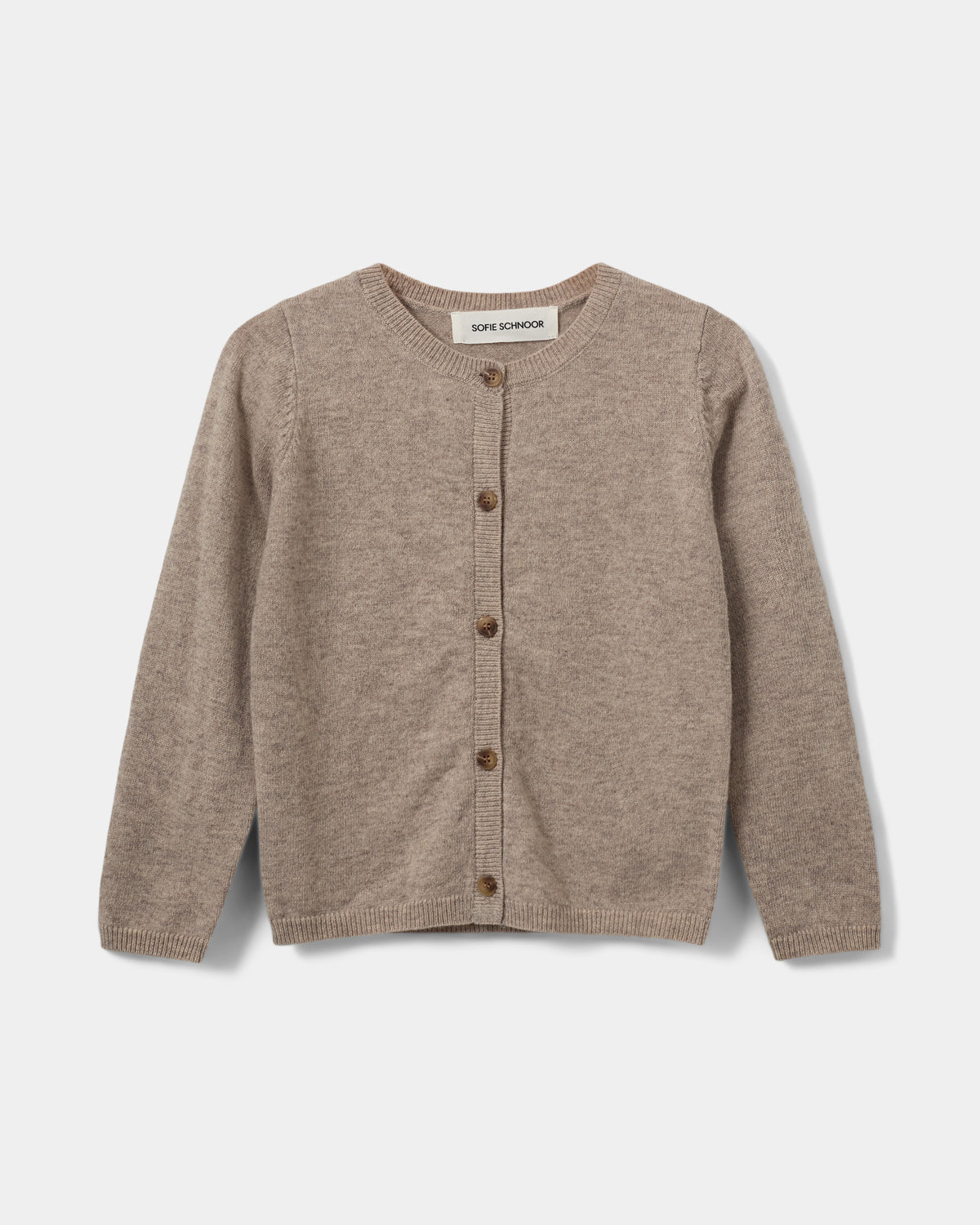 Sofie Schnoor KIDS CISSESK CARDIGAN Cardigan 7071 Brown melange
