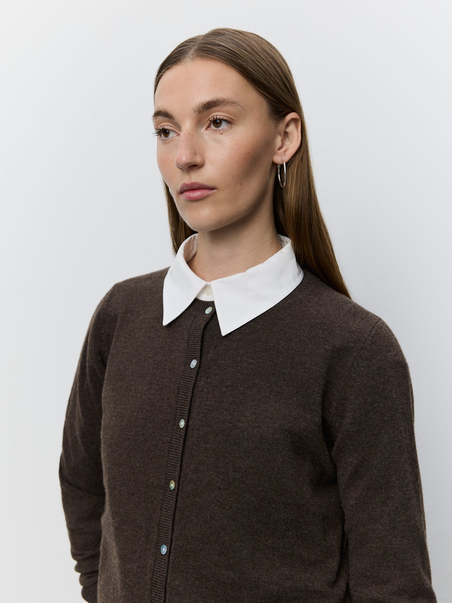 Sofie Schnoor WOMEN CISSESW CARDIGAN Cardigan 7129 Brown Fudge