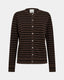 CISSESW STRIPE CARDIGAN