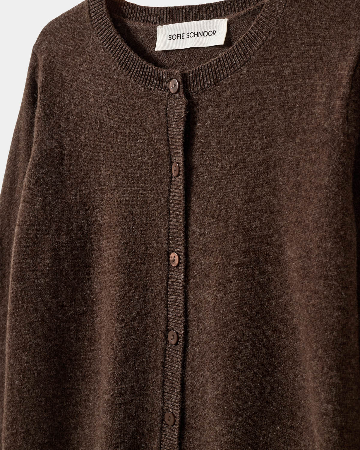 Sofie Schnoor YOUNG CISSESY CARDIGAN Cardigan 7129 Brown Fudge