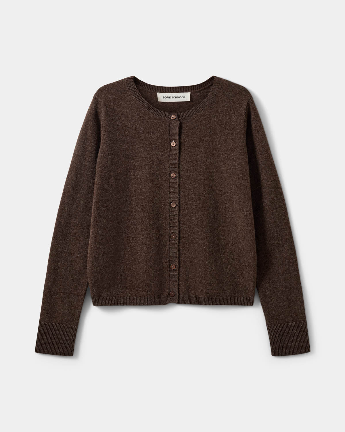 Sofie Schnoor YOUNG CISSESY CARDIGAN Cardigan 7129 Brown Fudge