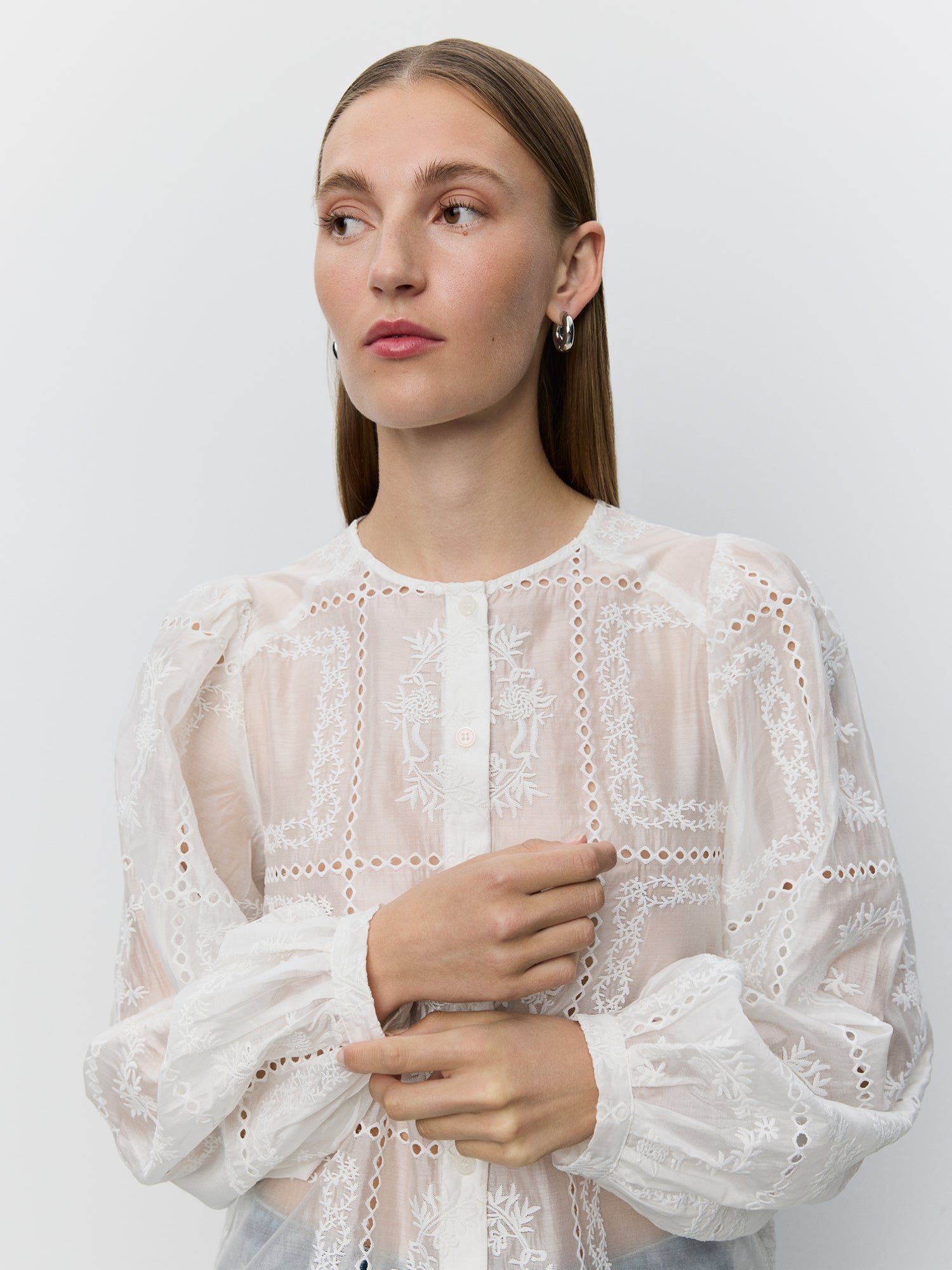 Sofie Schnoor WOMEN CORASW SKJORTE Skjorte 0101 Off white