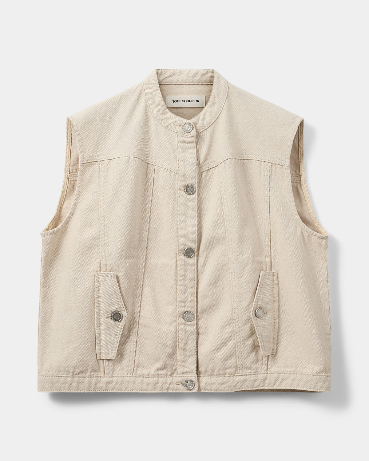 Sofie Schnoor WOMEN DANASW VEST Vest 0101 Off white
