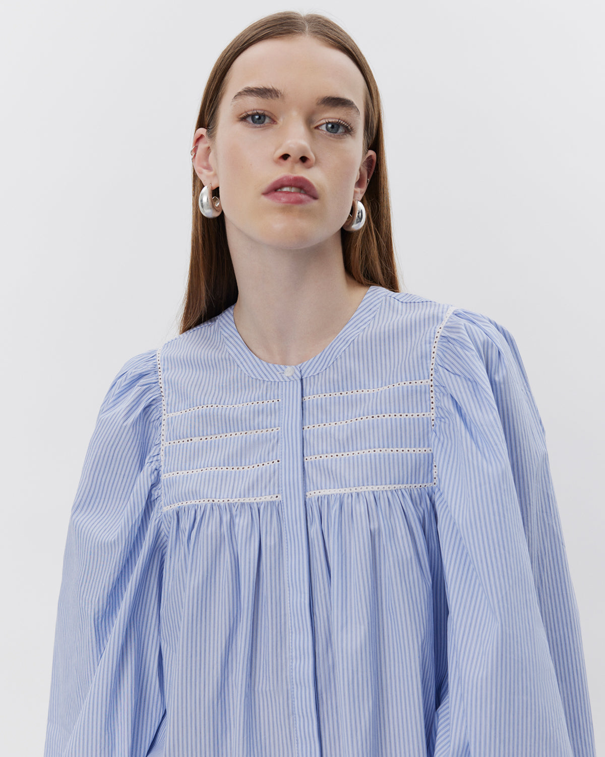 Sofie Schnoor WOMEN DELILAHSW SKJORTE Skjorte 5092 Blue striped