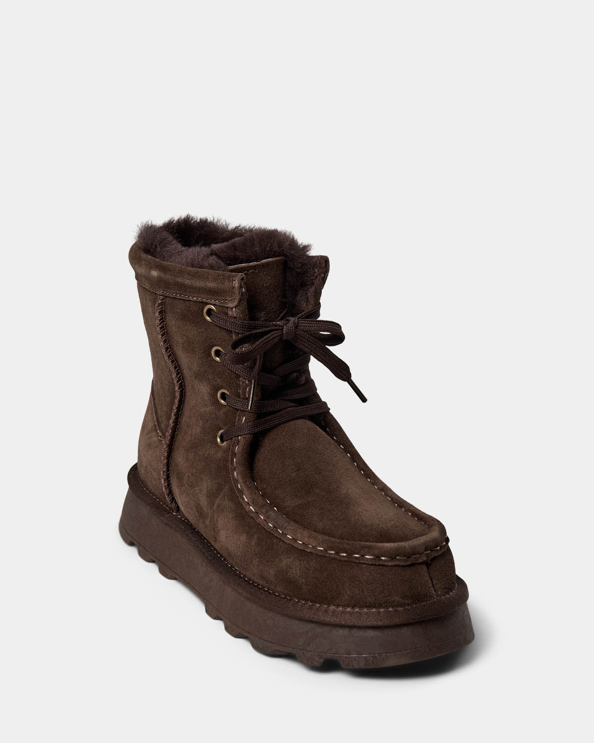 Sofie Schnoor WOMEN DRISESW BAMSESTØVLE Bamsestøvle 7017 Dark brown