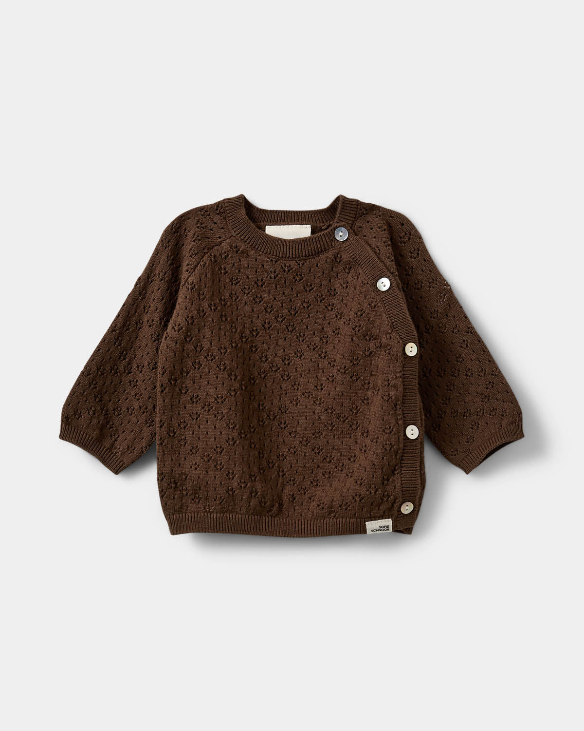 Sofie Schnoor KIDS DoraKB Knit Strik 7052 Brown