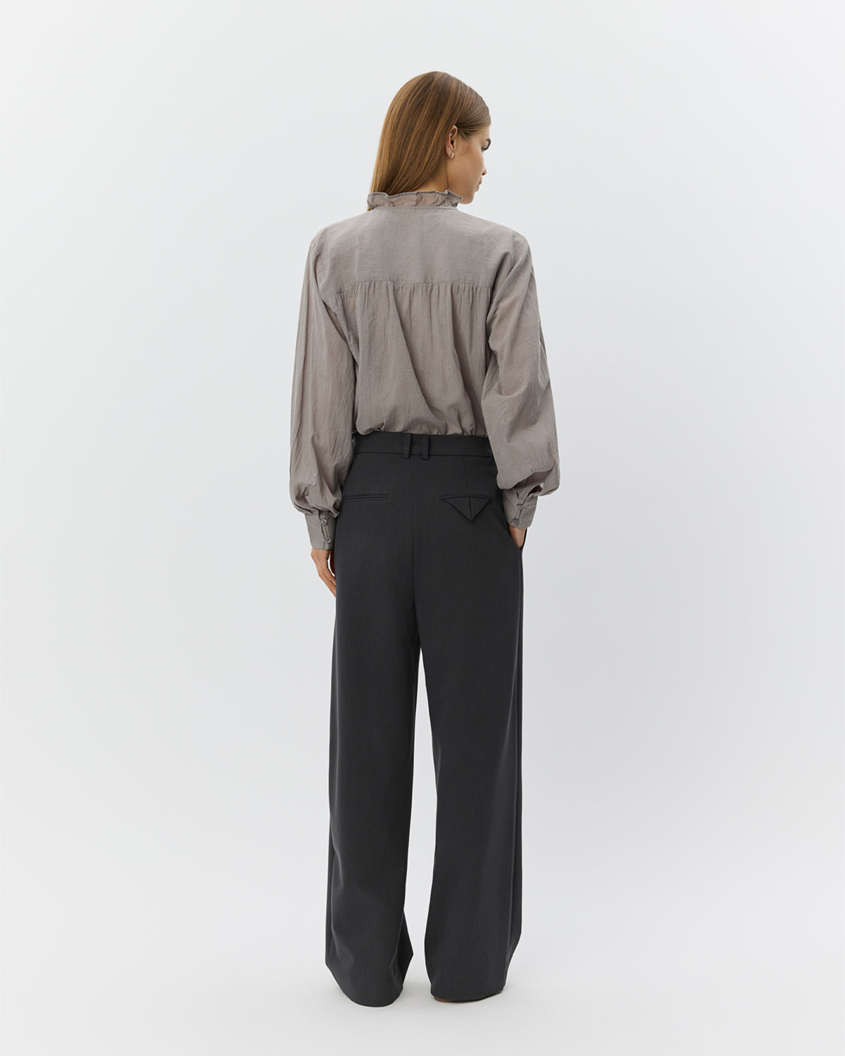 Sofie Schnoor WOMEN ELSABETHSW VIDE BEN SUITING BUKS Buks 8008 Dark grey