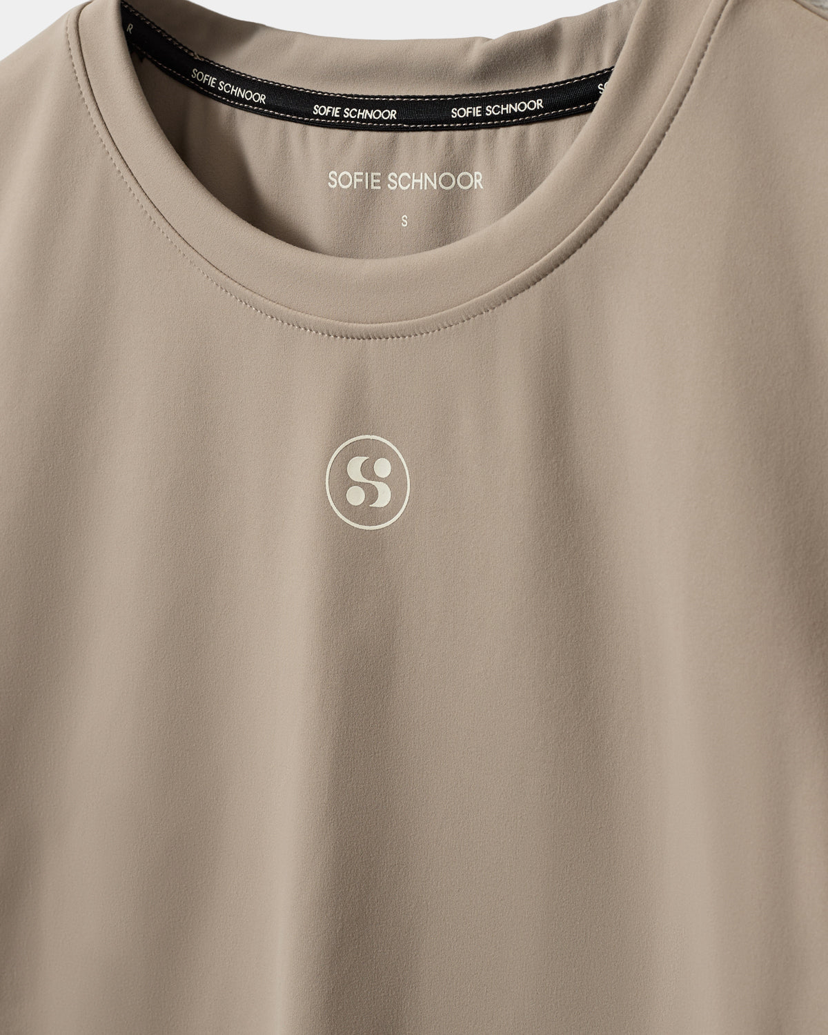Sofie Schnoor SPORT ELVIRASPO T-SHIRT T-shirt 7144 Dusty Sand